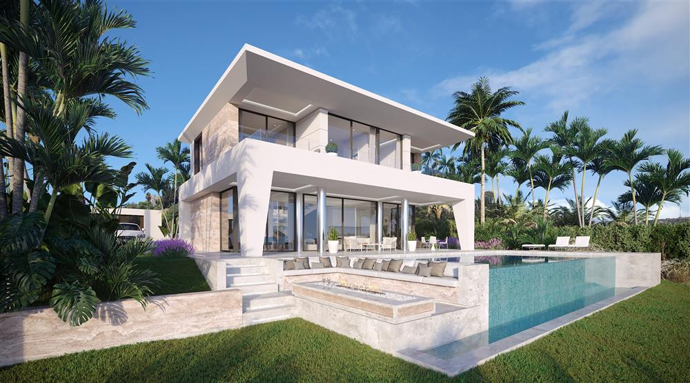 Contemporary new villas. Image 1