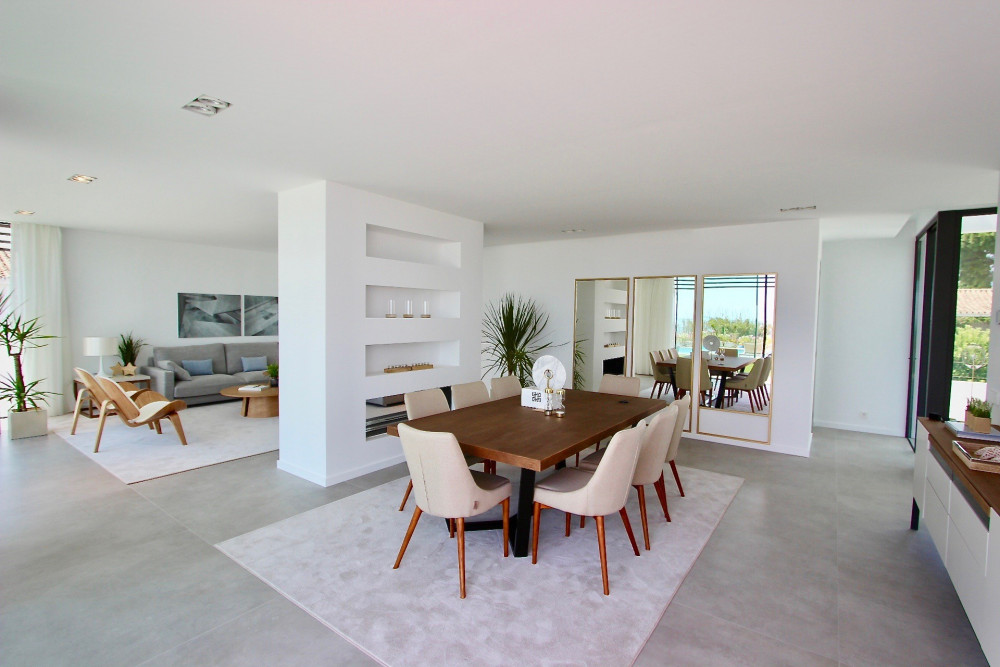 Stunning contemporary villa located front line beach on the New Golden Mile. Image 19