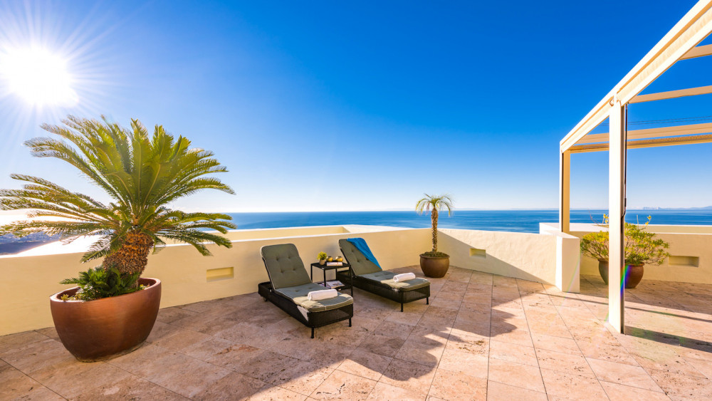 Introducing this stunning duplex penthouse in Los Monteros, with endless pano... Image 14