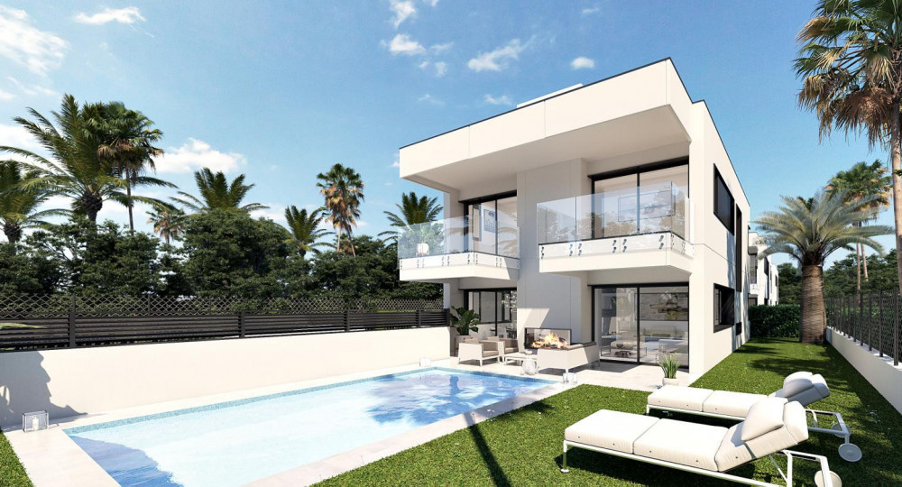Brand new private gated community of three luxurious contemporary villas in a... Image 12