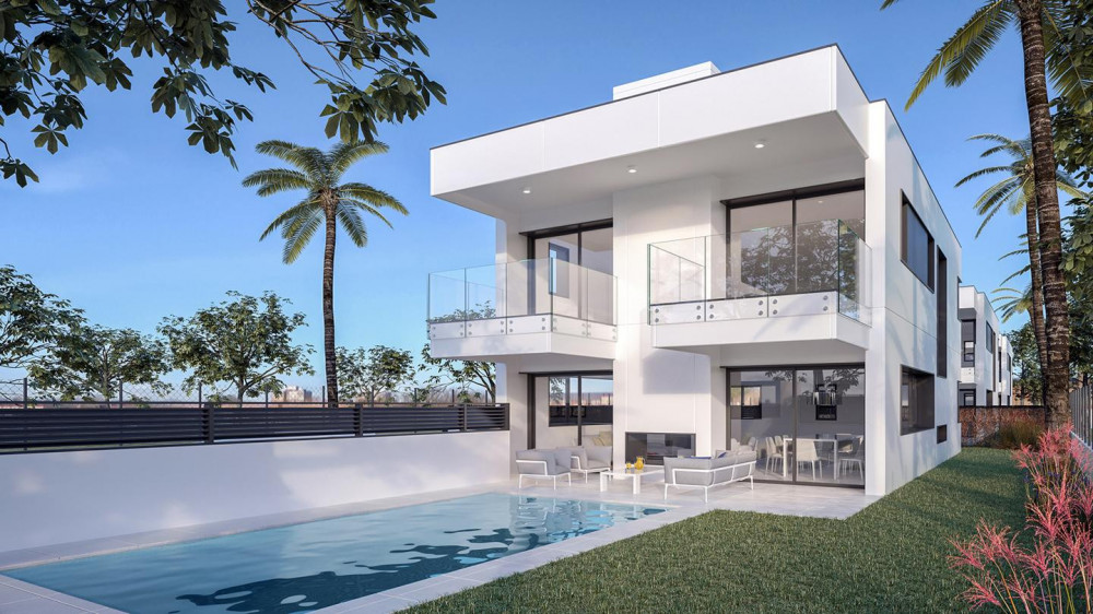 Brand new private gated community of three luxurious contemporary villas in a... Image 4