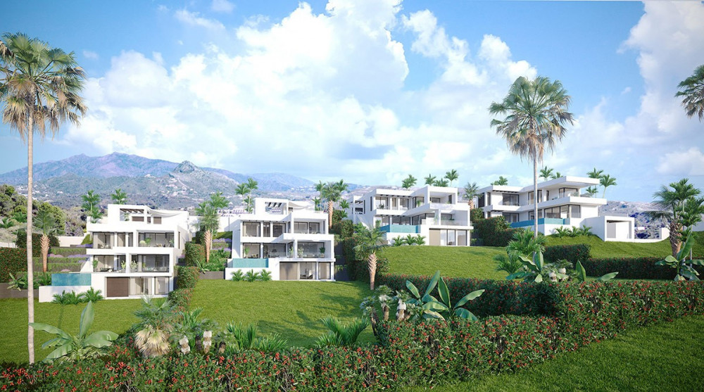 Brand new contemporary villas with private infinity pools and spectacular vie...