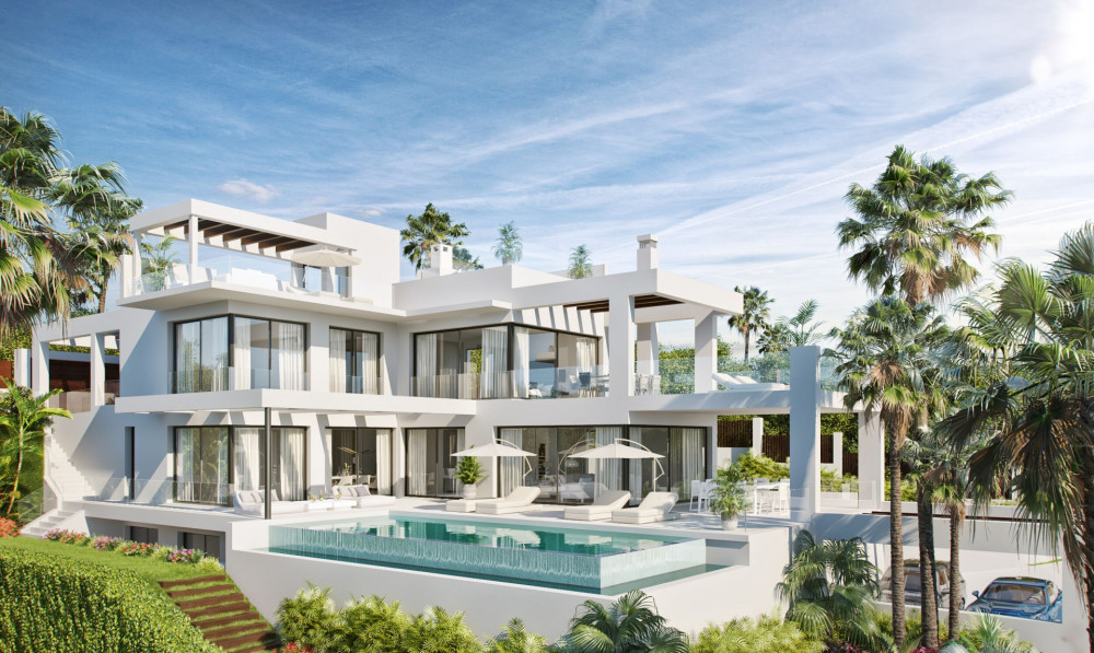 Brand new contemporary villas with private infinity pools and spectacular vie... Image 1