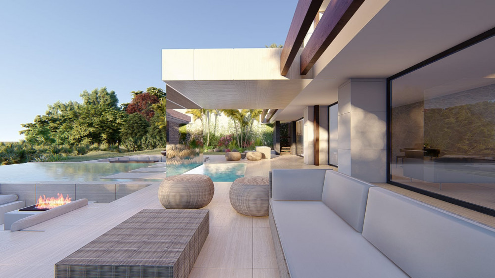 Brand new villa in La Alqueria, Benahavis Image 3