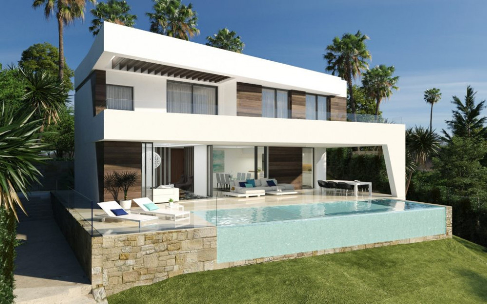 Off plan villas for sale in La Resina Golf, Estepona