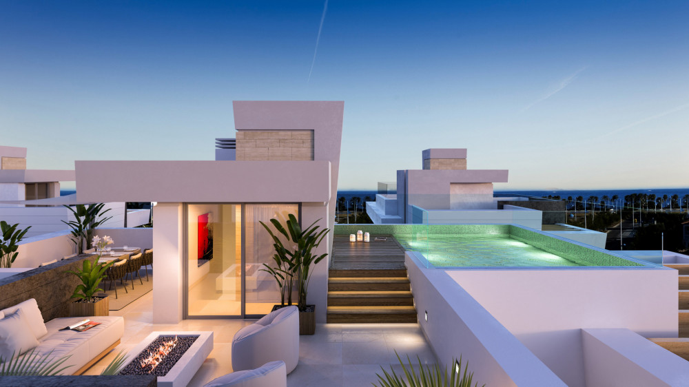Luxury modern villas in San Pedro beach side Image 1