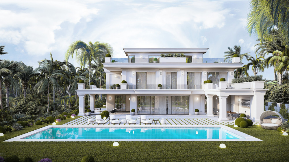 Villas of classic and modern design with exceptional qualities and materials. Image 2