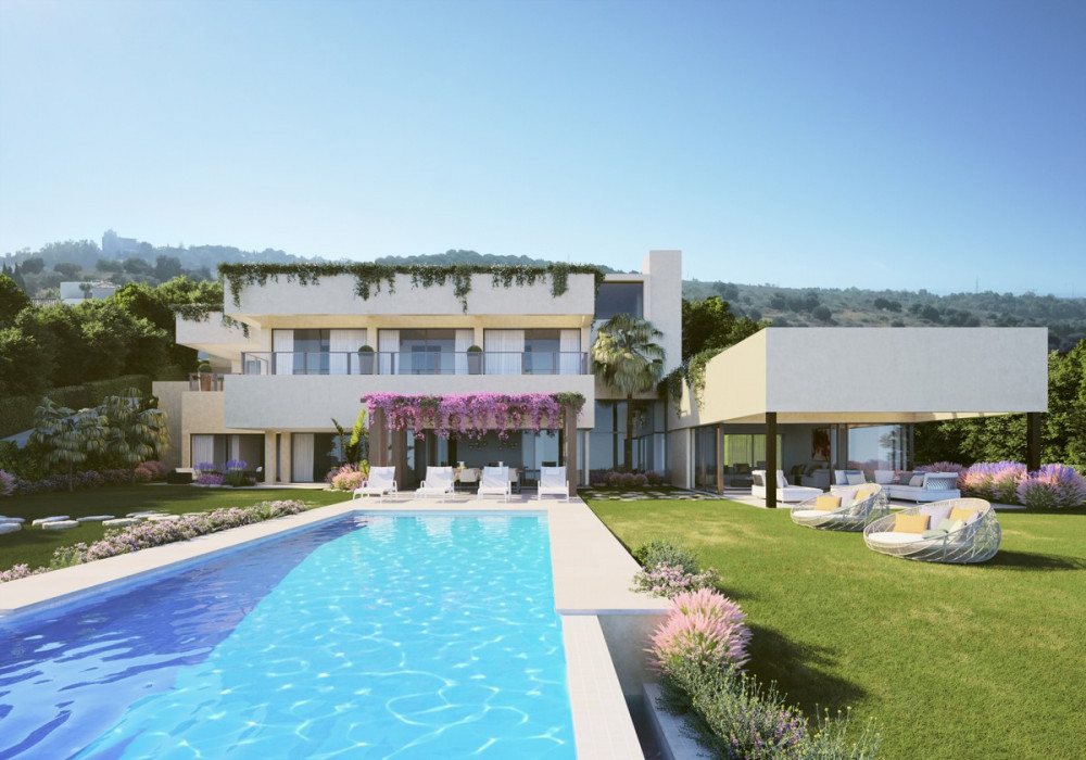 Off-plan villa project, located frontline golf in presstigious Los Flamingos Image 8