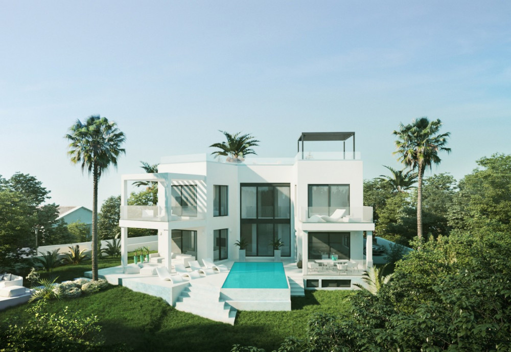 Offplan villa by the sandy beaches of Marbesa, Marbella East Image 1