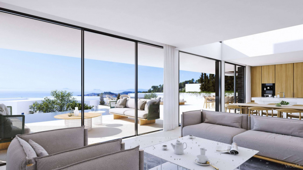 Villas with Amazing sea views to Africa and Gibraltar. Image 15