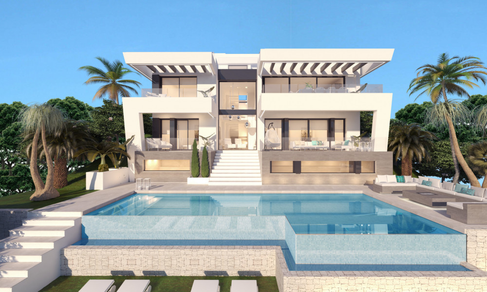 Imposing contemporary villa with sea views Image 1