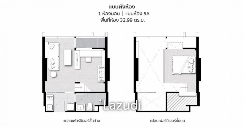 Chewathai Residence Asoke / Condo For Sale / 1 Bedroom / 29 SQM / MRT Phra Ra... Image 24