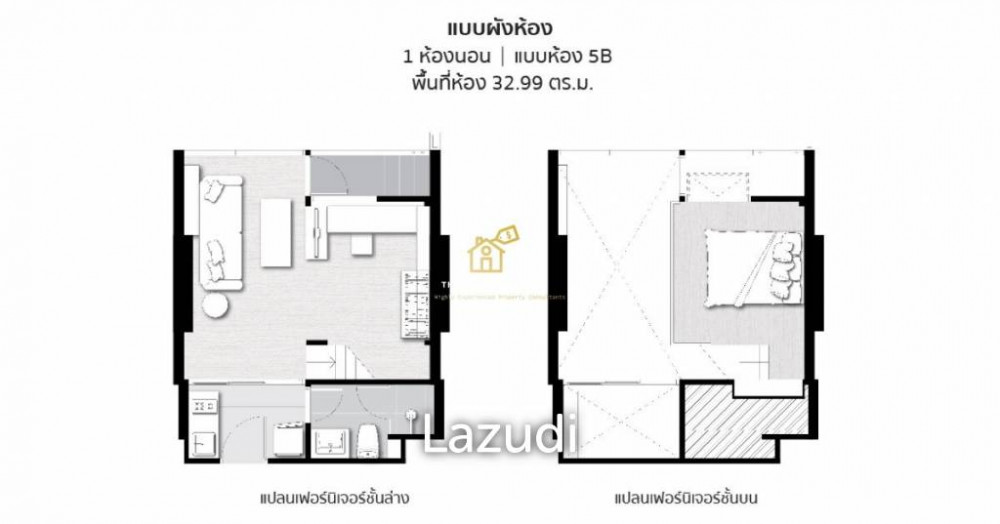 Chewathai Residence Asoke / Condo For Sale / 1 Bedroom / 29 SQM / MRT Phra Ra... Image 25