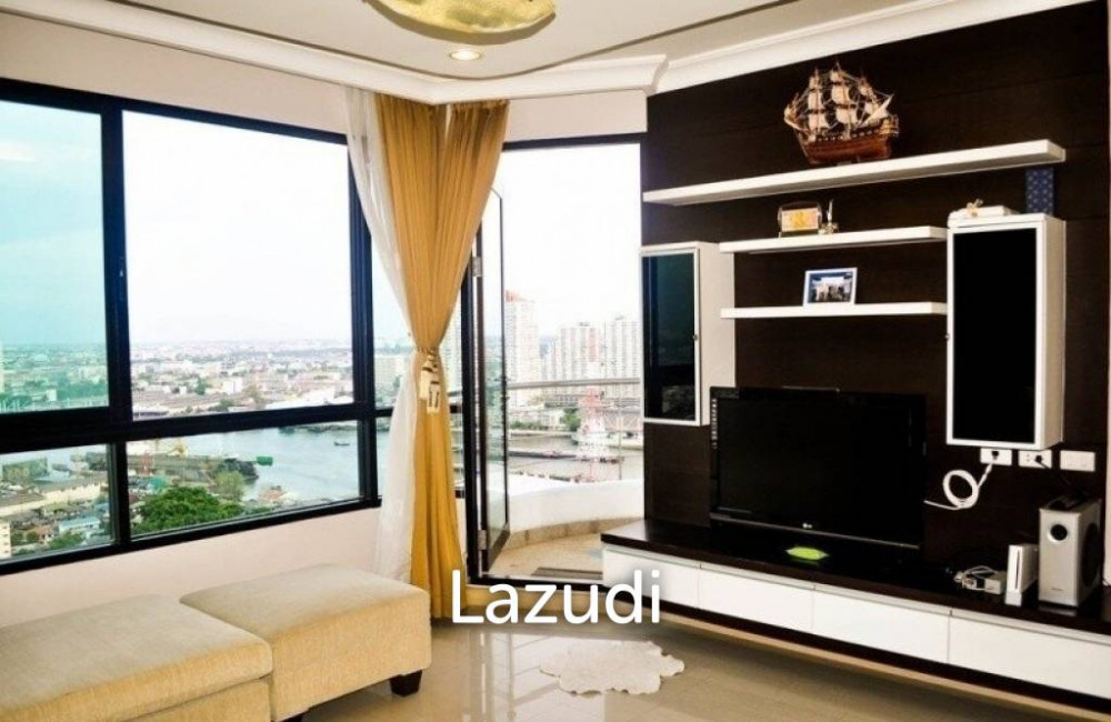 Supalai Casa Riva / Condo For Sale / 2 Bedroom / 102 SQM / BTS Talat Phlu / B... Image 2