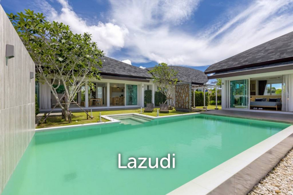 Spacious 3-Bed Pool Villa near Layan Beach Image 1
