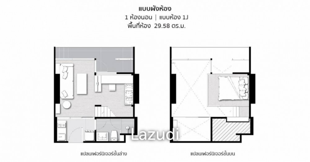 Chewathai Residence Asoke / Condo For Rent / 1 Bedroom / 37 SQM / MRT Phra Ra... Image 25