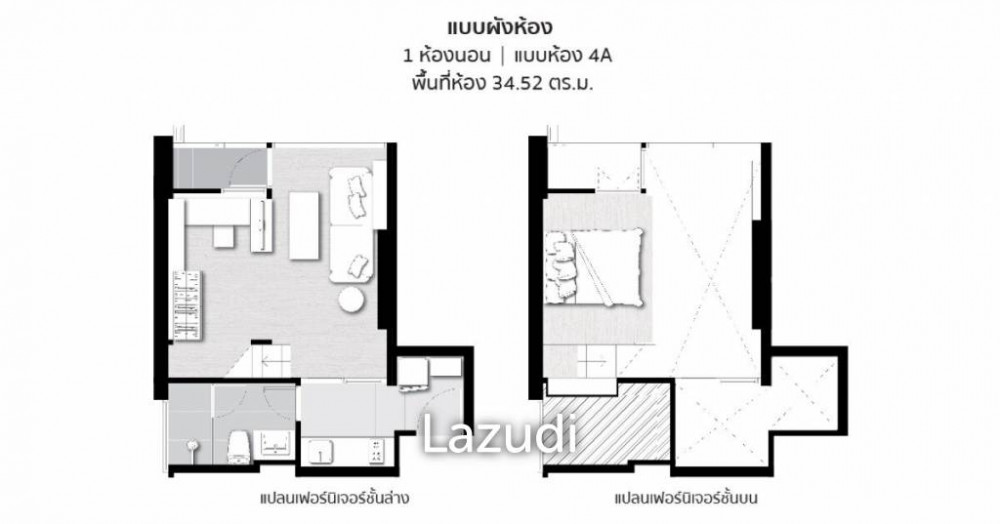 Chewathai Residence Asoke / Condo For Rent / 1 Bedroom / 37 SQM / MRT Phra Ra... Image 30