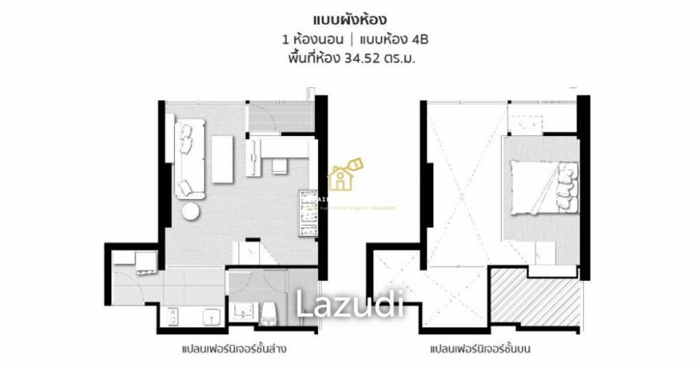 Chewathai Residence Asoke / Condo For Rent / 1 Bedroom / 37 SQM / MRT Phra Ra... Image 31