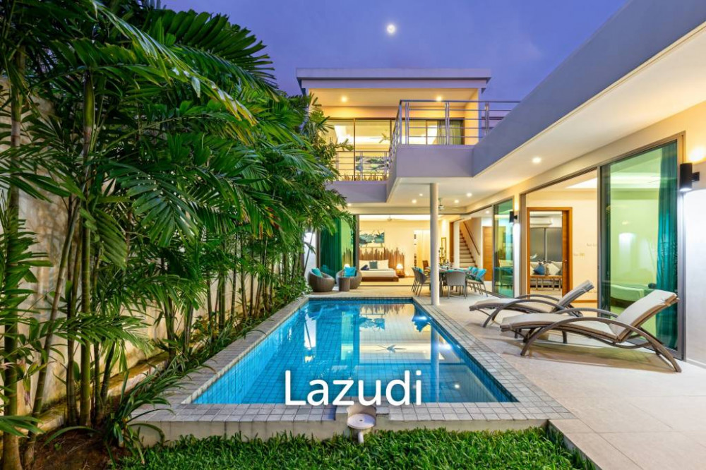 4 Bedroom Modern Tropical Villa in Rawai